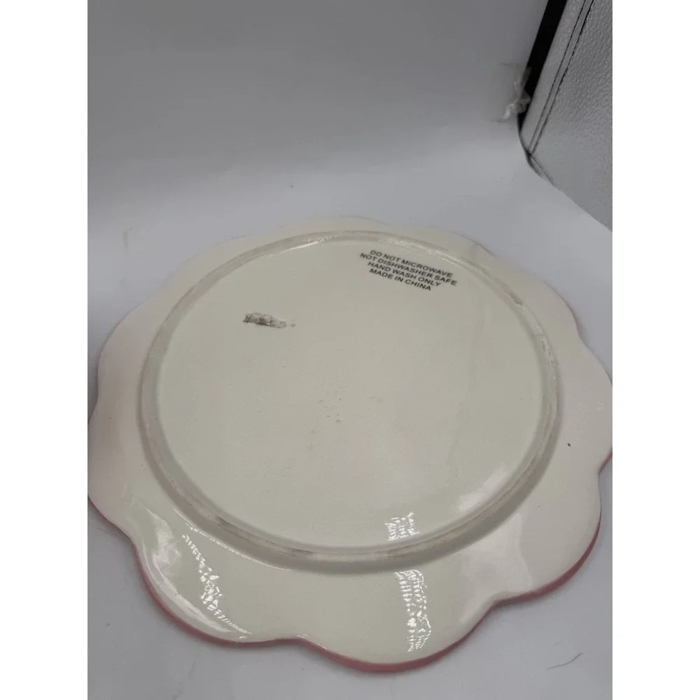 Cake Stand Cherry/ Pink Bow 10